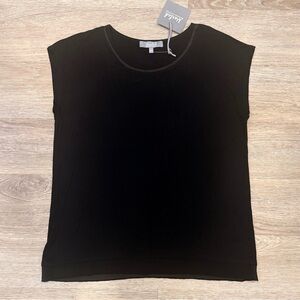 Black Sleeveless Women's Top